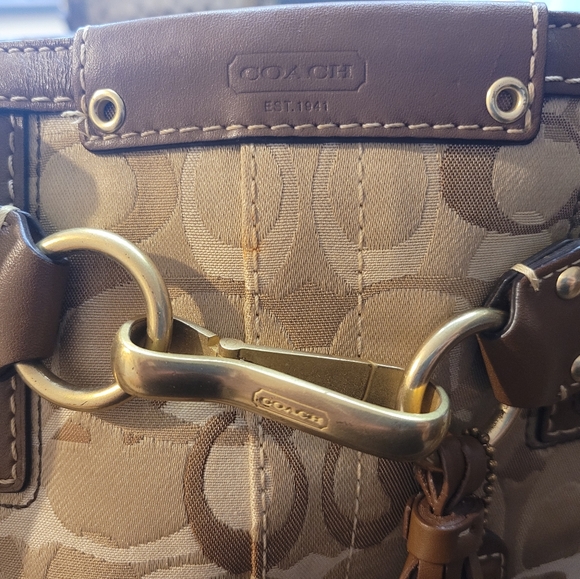 Coach Signature Collection Bag - Picture 5 of 9